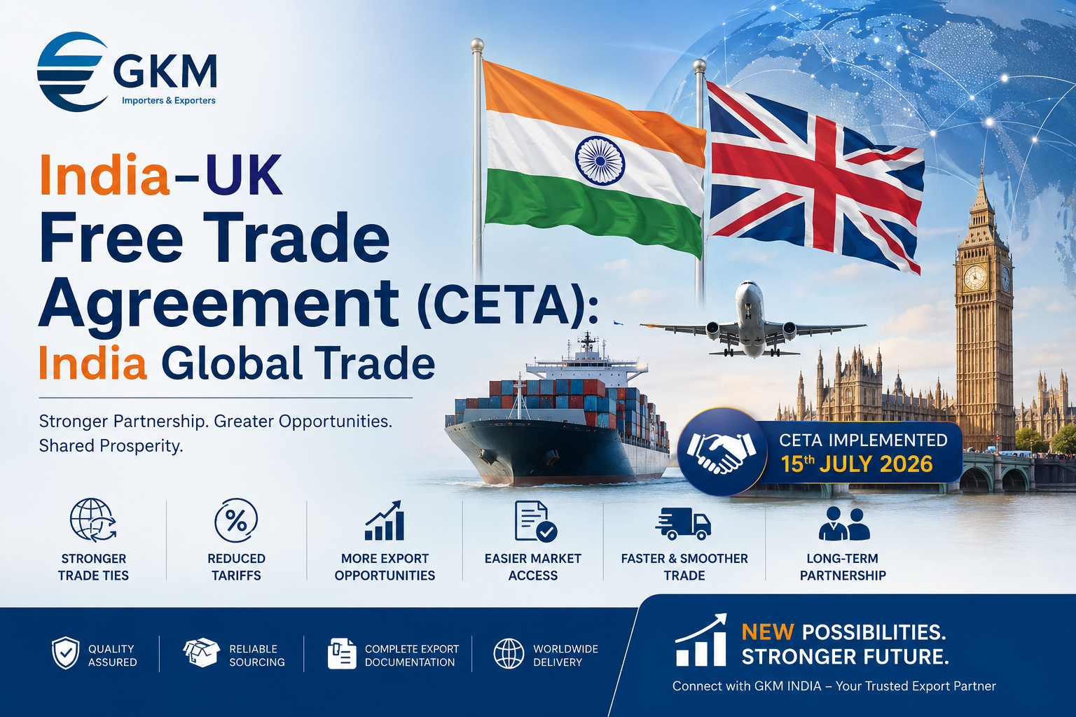 India–UK Free Trade Agreement (CETA): India Global Trade